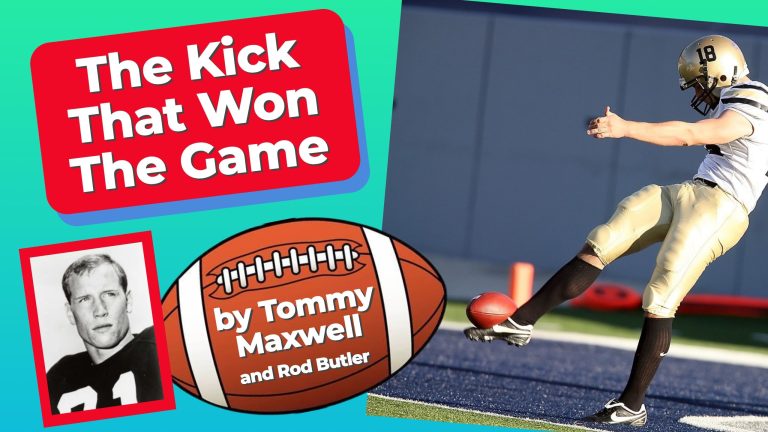 The Kick that Won the Game