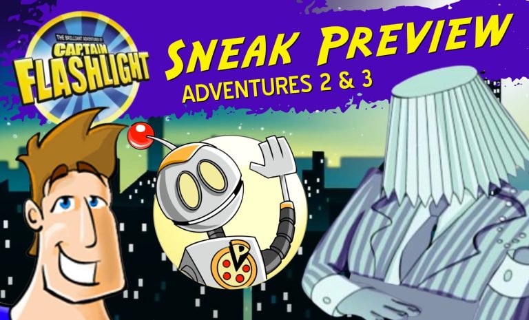 Captain FlashLight Sneak Preview